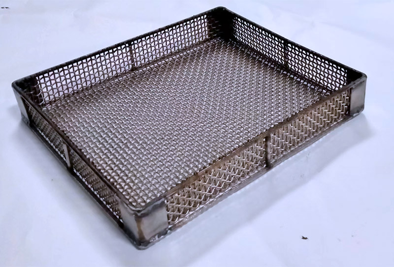 粉末冶金烧结专用耐热不锈钢网盒（使用寿命达一年以上）